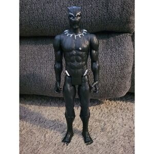 BLACK PANTHER Marvel Titan Hero Series 12 inch Action Figure Hasbro 2019